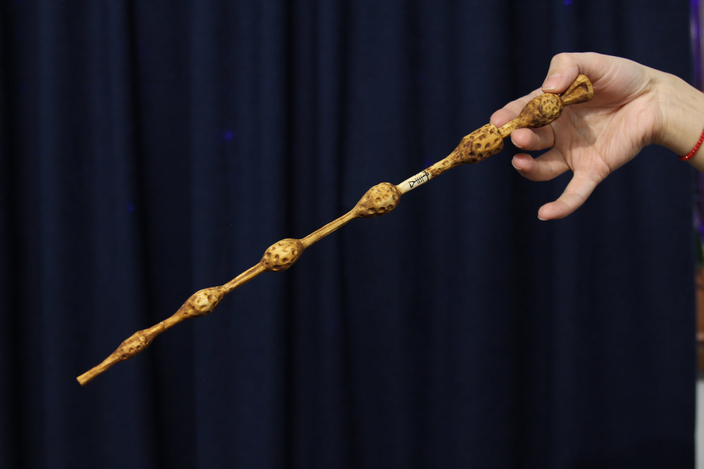 Hand carved Elder Wand, Harry Potter, Wizarding World.